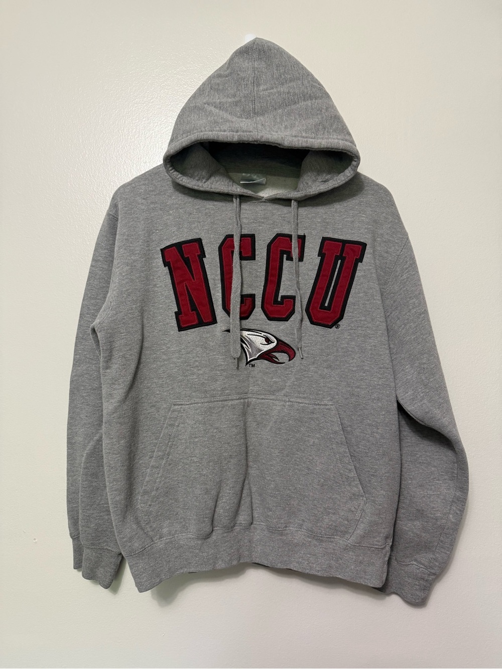 NC Central University Pullover Hoodie Size Small NCCU Spell Out Eagles Academia - Picture 7 of 7